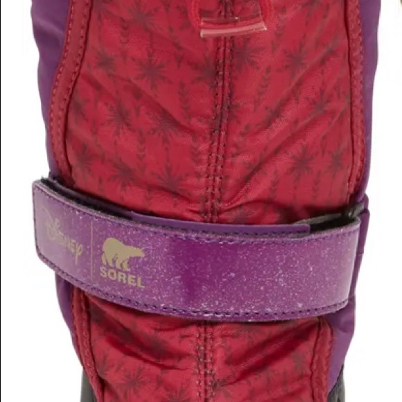 x Disney Flurry Weather Resistant Snow Boot SOREL Big Kid size 5 - Picture 4 of 11